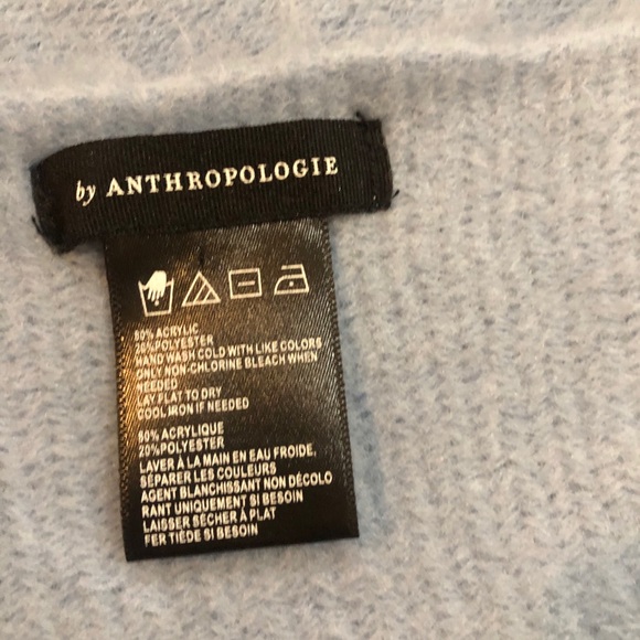 Anthropologie Fringed Wrap Scarf - Picture 5 of 6